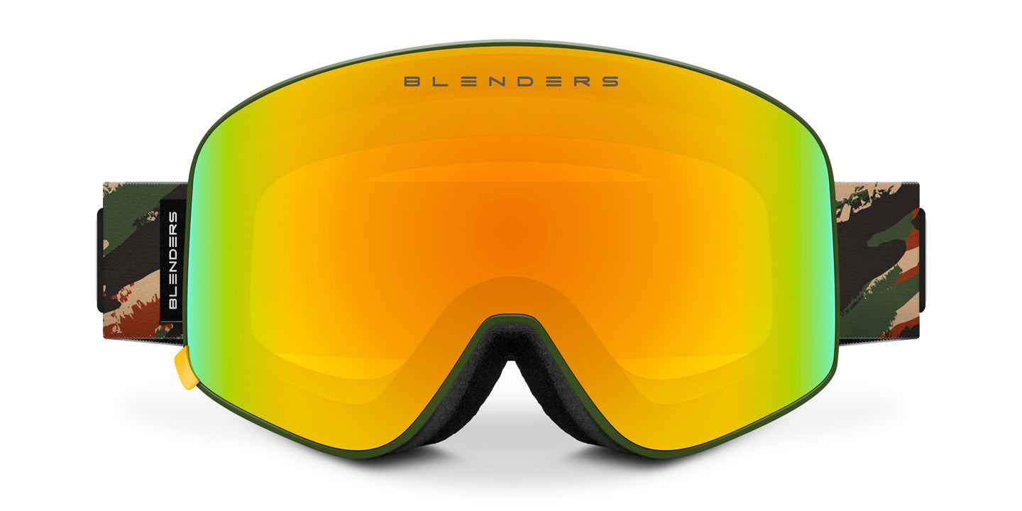 Strike Gold | Powder Pack Ski & Snowboard Gear Accessories - Best Snow Goggles, Sunglasses, & Beanie Package Online Powder Pack | $150 US | Blenders Eyewear