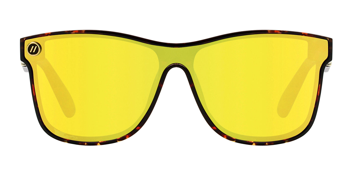 Keen Polarized Sunglasses - Gold Shield Lens & Brown Tortoise Cat Eye Frame