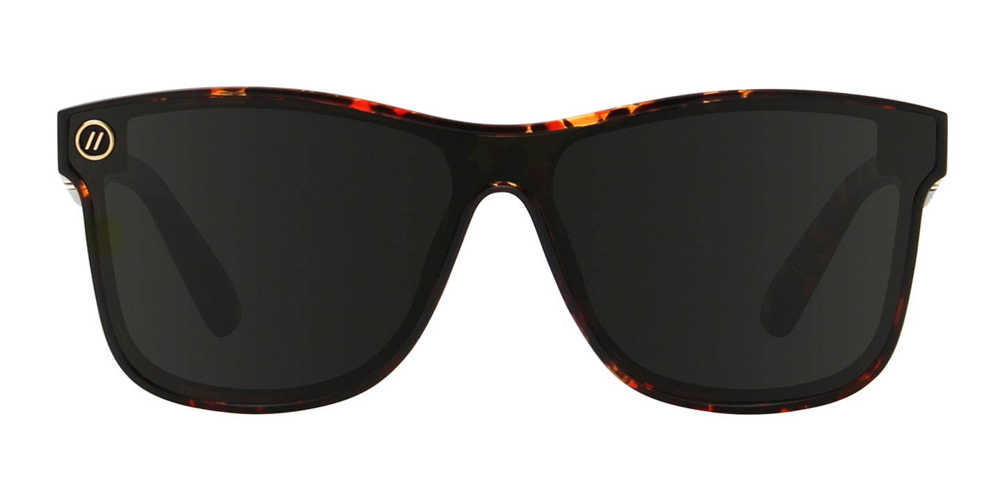 Keen Polarized Sunglasses - Crystal Brown Tortoise Cat Eye & Gold Mirror Flat Lens