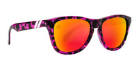 Blazing Panther Polarized Sunglasses - Gloss Pink Tortoise Frame & Hot Pink Lens Sunglasses | $38 US | Blenders Eyewear
