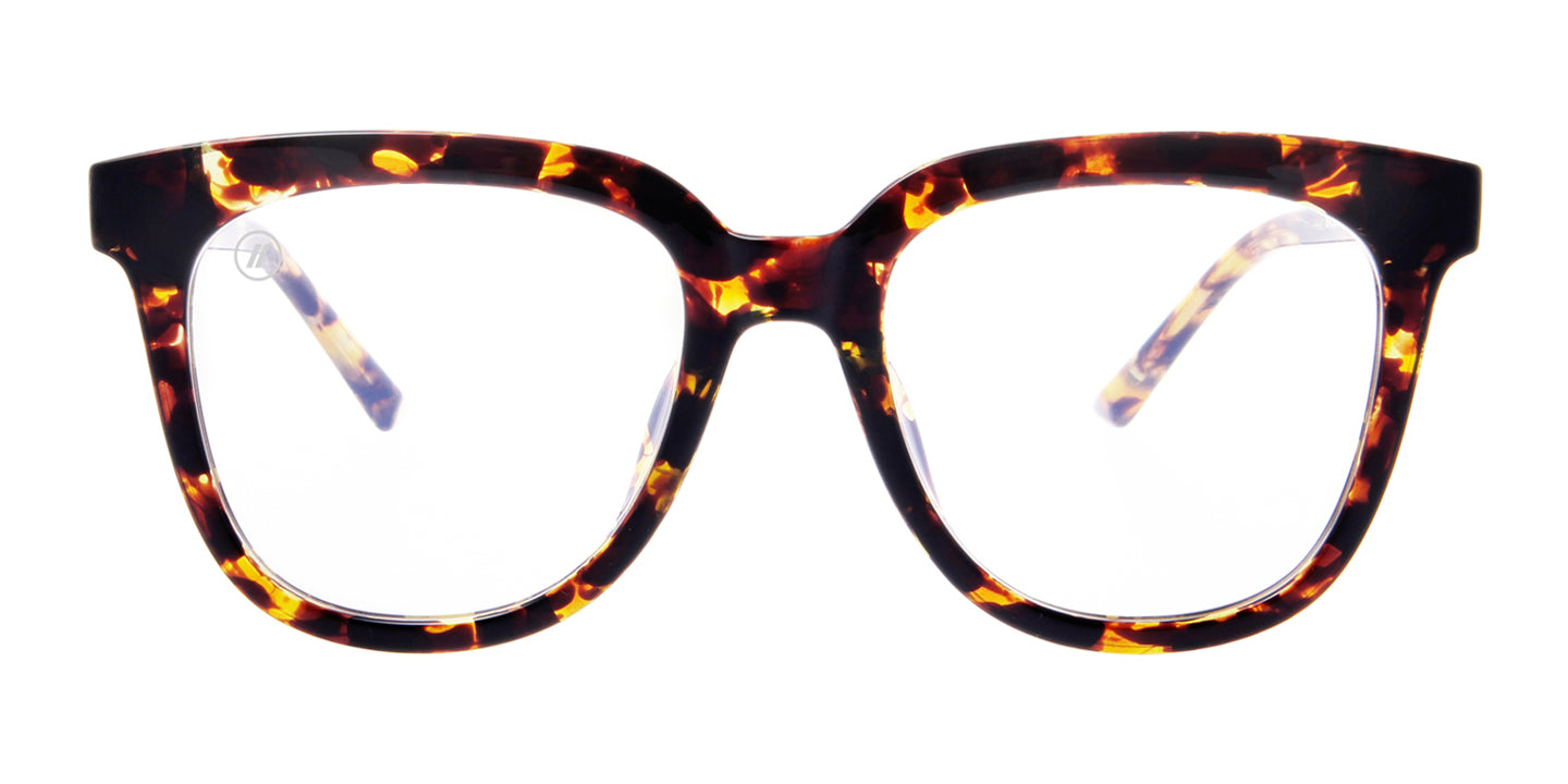 Wildcat Love Blue Light Glasses Brown Tortoise Butterfly Frame