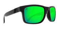Celtic Light Polarized Sunglasses - Green Mirror Lens & Black Frame Sunglasses | $48 US | Blenders Eyewear