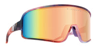 Cloud Racer Wrap Around Sunglasses - Polarized Full Shield Champagne Lens & Rubber Cloud Pattern Frame Sunglasses | $58 US | Blenders Eyewear