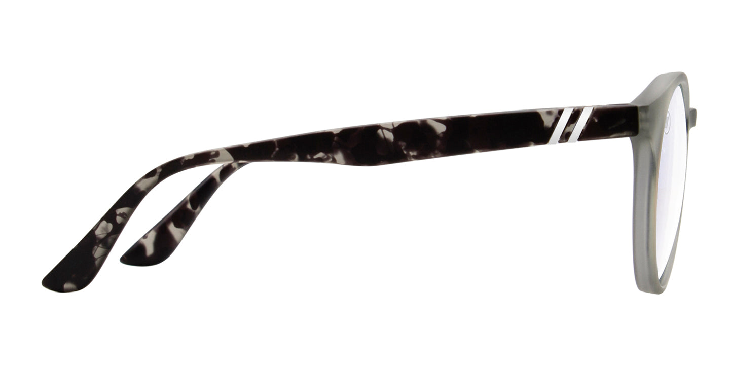 Creative Romance | Readers - Blue Light Blocking Reader With Matte Crystal Grey Frame Readers | $48 US | Blenders Eyewear