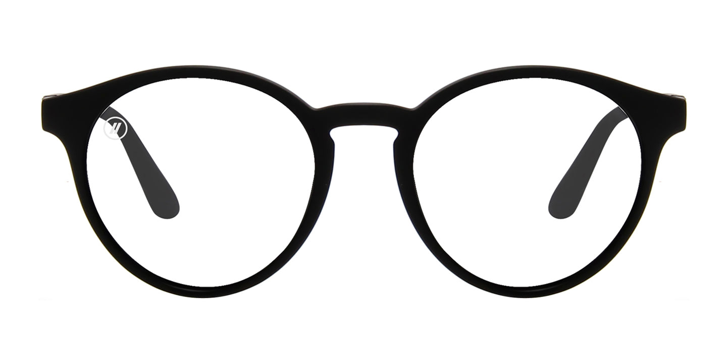 Dapper Jack | RX Sunglasses - Lifestyle Mirror Prescription Lens & Matte Black Rubber Frame RX | $89 US | Blenders Eyewear