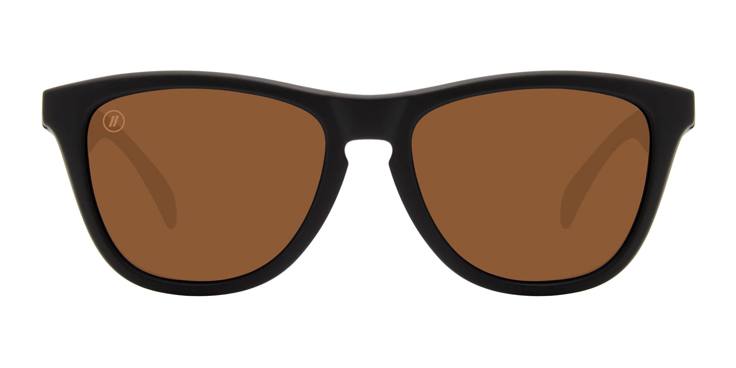 Deep Space RX Sunglasses - Lifestyle Mirrored Prescription Lens With Matte Black Frame RX | $89 US | Blenders Eyewear