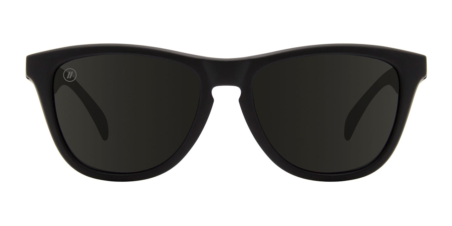 Deep Space RX Sunglasses - Lifestyle Mirrored Prescription Lens With Matte Black Frame