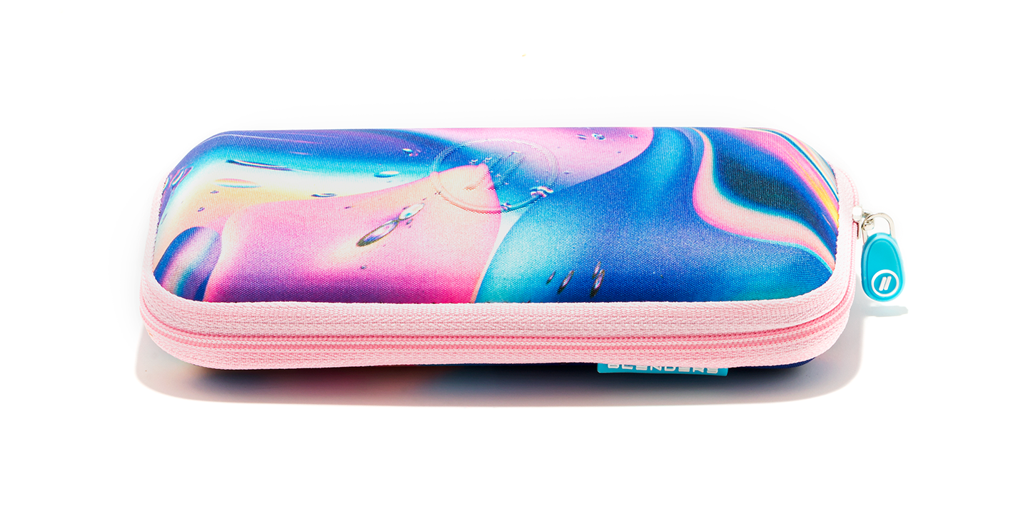 Colorwave Case - Multi Color Rainbow Sunglass & Eyeglass Case EVA Case | $10 US | Blenders Eyewear