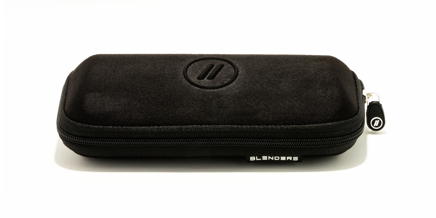 Dapper Case - Black Sunglass & Eyeglass Case EVA Case | $10 US | Blenders Eyewear