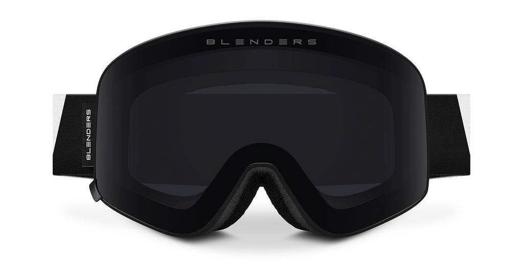 Gemini II Snowboard & Ski Goggles - Black & Yellow Lens Goggles for Snow