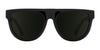 Glory Style Sunglasses - Subtle Cat Polarized Smoke Lenses With Black Frames