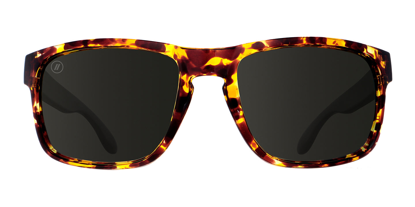 Goldfire | RX Sunglasses - Brown Tortoise Prescription Sports Wrap Around Frame & Amber Lens RX | $109 US | Blenders Eyewear