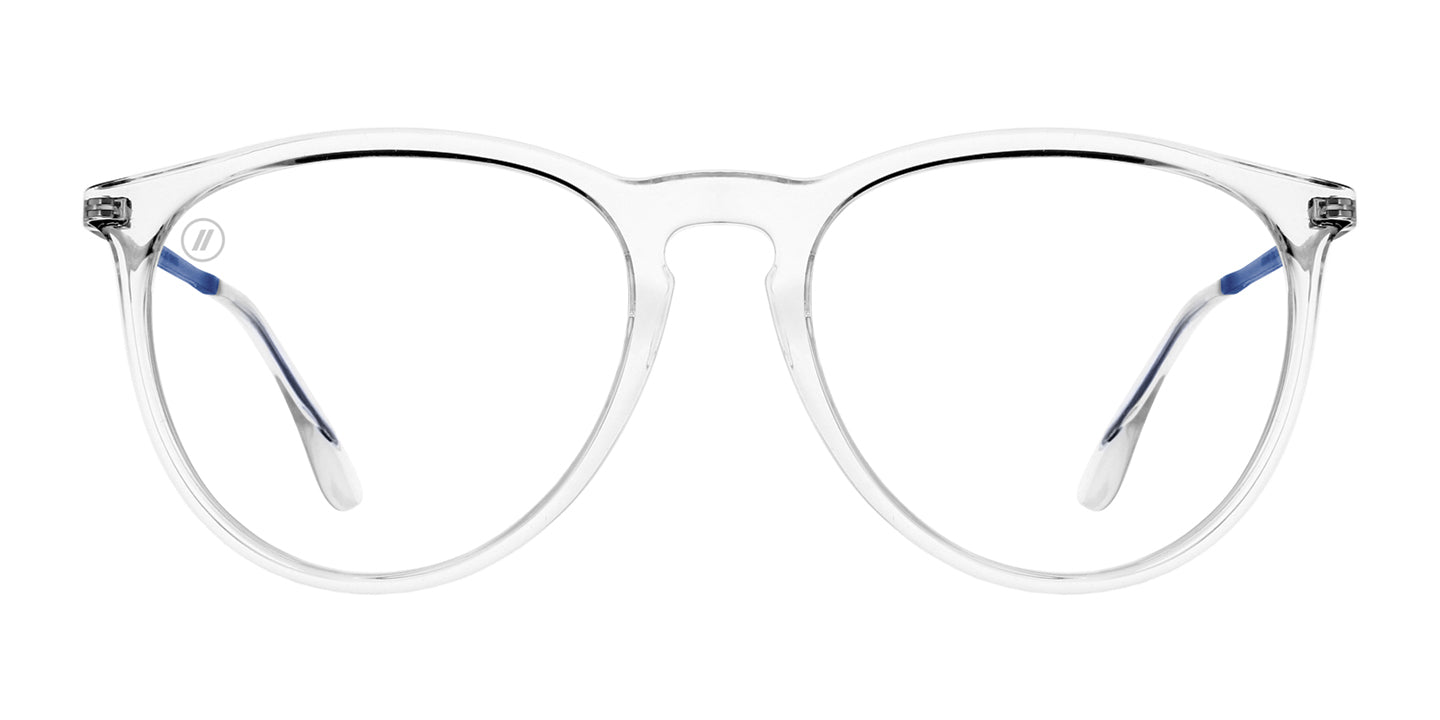 Grand Oasis Blue Light Glasses - Clear Round Frame & Clear Blue Light Blocking Lens Blue Light | $48 US | Blenders Eyewear