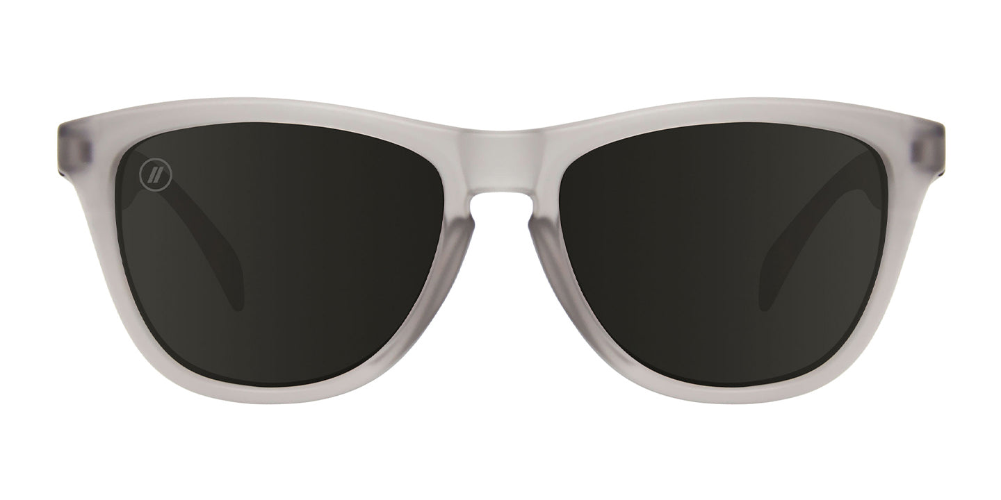 Harlan Punch | RX Sunglasses - Lifestyle Mirror Prescription Lens & Crystal Grey Frame RX | $89 US | Blenders Eyewear