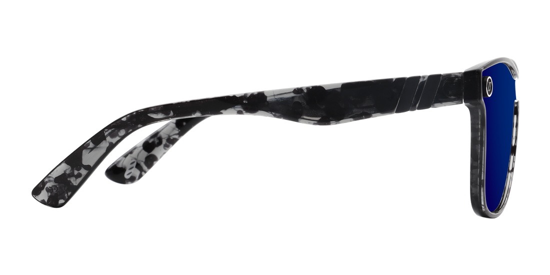 This is Livin' Koa Rothman Blue Single Lens Sunglasses Polarized Blue