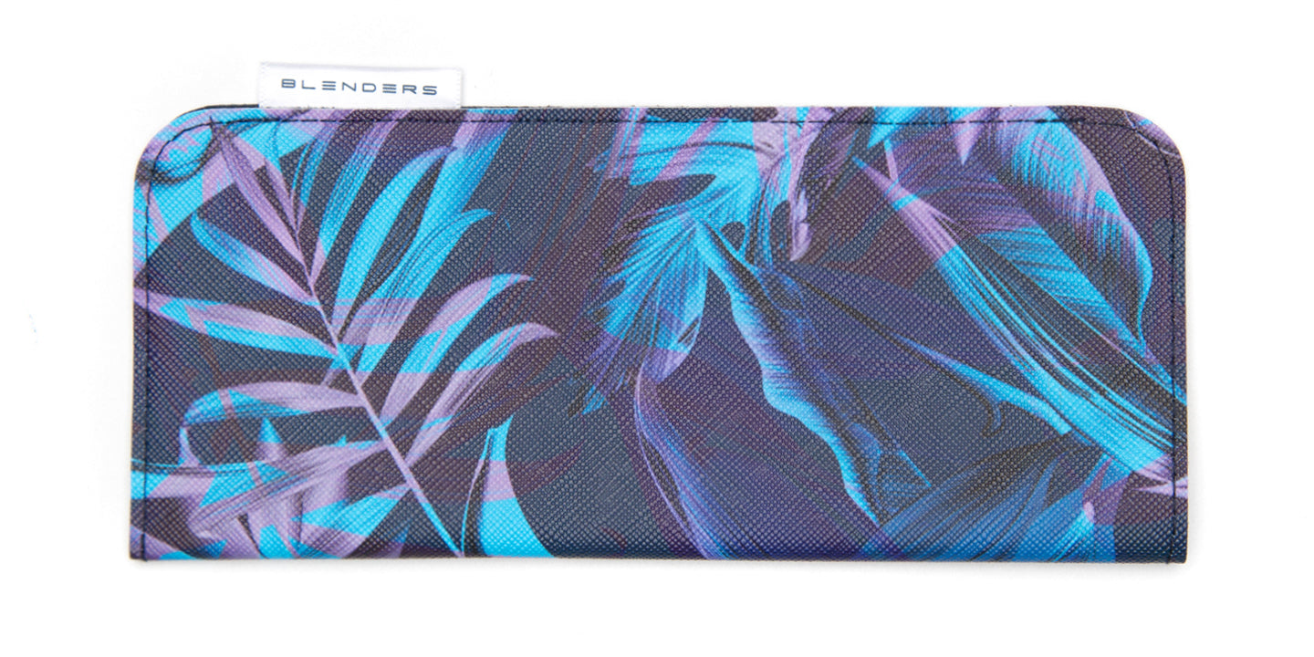 Lucent Sleeve - Blue & Purple Tropical Sunglass Sleeve Sunglass Sleeves | $5 US | Blenders Eyewear