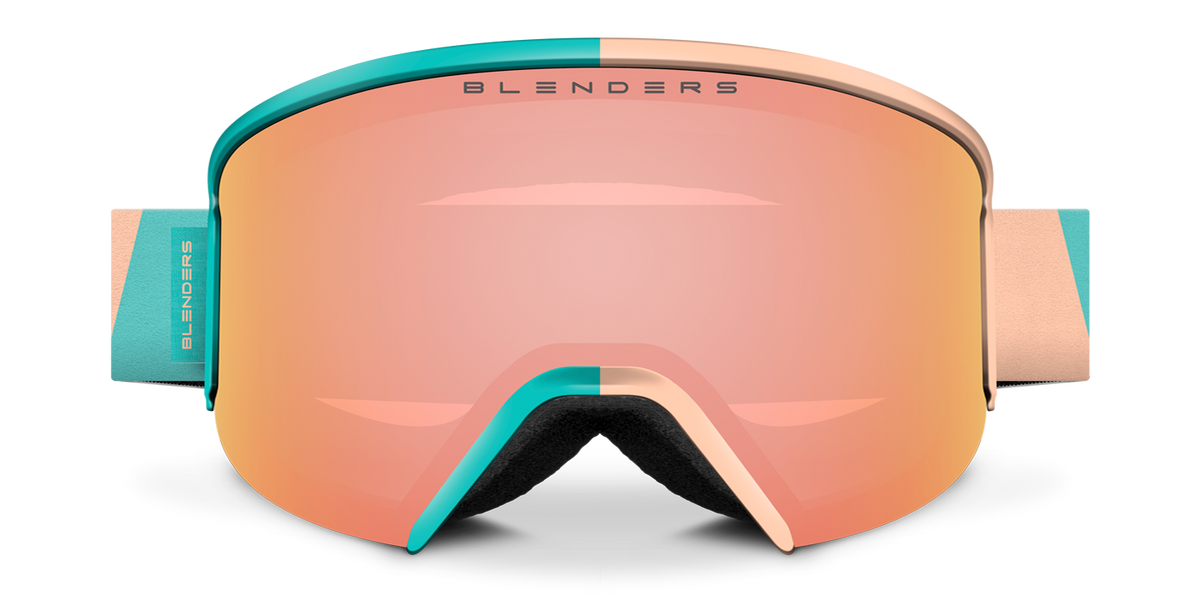 blenders ski goggles Lunar Aspen Mist