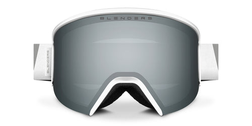 Ski Goggles Rimless Lunar Snow Goggles - Semi- Rimless Ski & Snowboard Goggle with 100% UV ...
