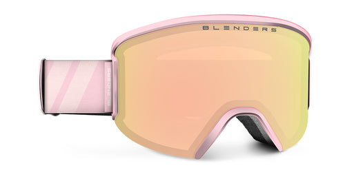Ski Goggles Rimless Lunar Snow Goggles - Semi- Rimless Ski & Snowboard Goggle with 100% UV ...