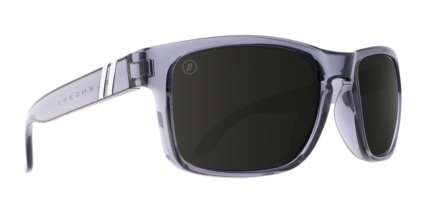 North Park | RX Sunglasses - Lifestyle Mirror Prescription Lens & Crystal Grey Frame RX | $109 US | Blenders Eyewear
