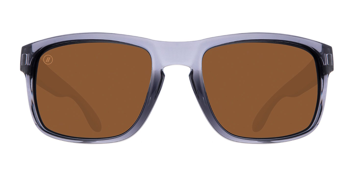 North Park | RX Sunglasses - Lifestyle Mirror Prescription Lens & Crystal Grey Frame RX | $109 US | Blenders Eyewear