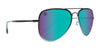 Planet Nine Aviator Sunglasses - Polarized Blue Lenses With Blue Acetate Frames Sunglasses | $48 US | Blenders Eyewear