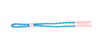Seahorse Cord - Rose & Perwinkle Nylon Lifestyle Sunglass Cord