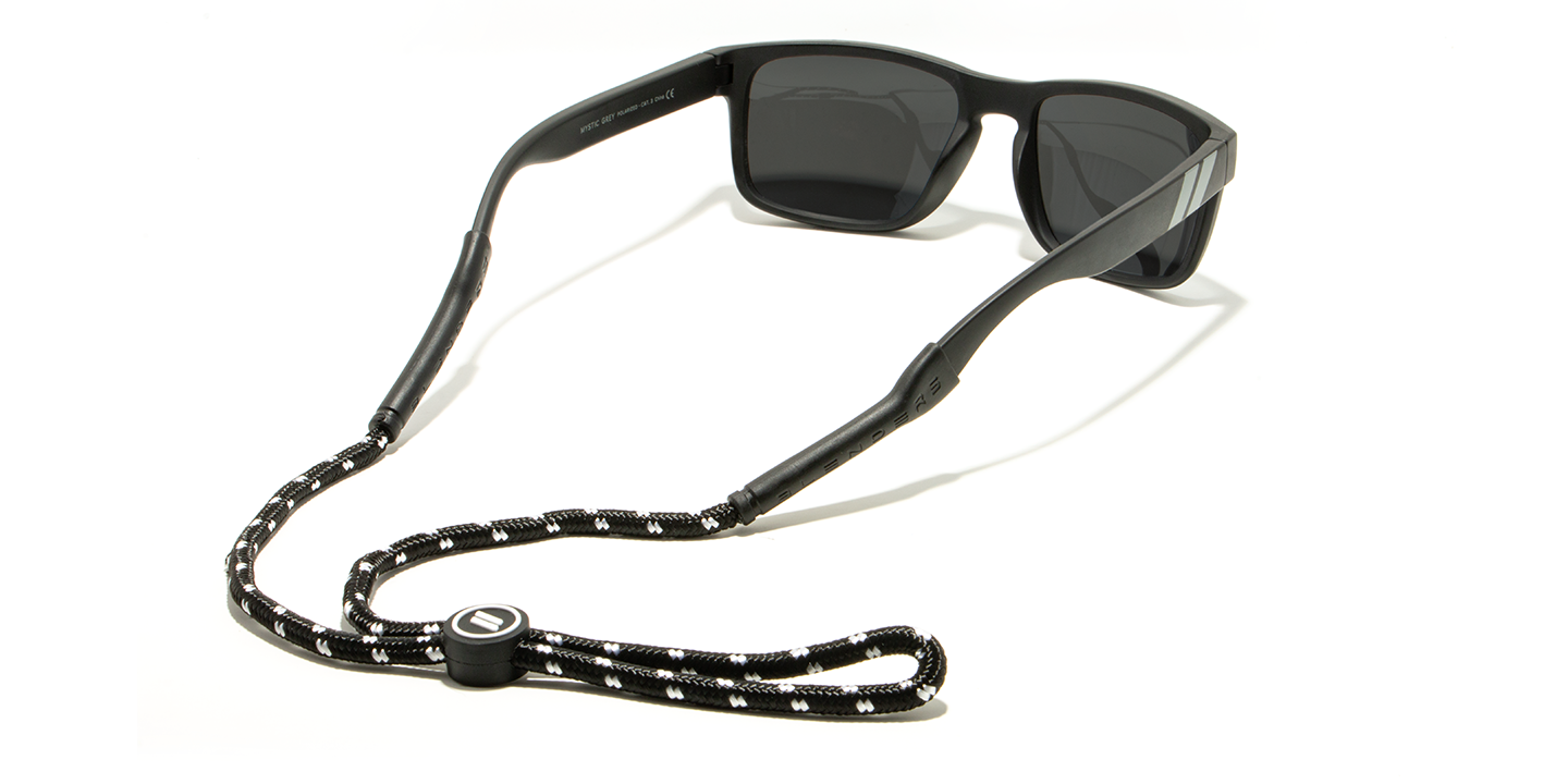 Spider Cord - Black & White Nylon Lifestyle Sunglass Cord Sunglass Retainers | $5 US | Blenders Eyewear