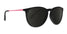 Rose Theater | RX Sunglasses - Matte Black Prescription Round Frame & Pink Mirror Lens RX | $109 US | Blenders Eyewear