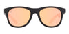 Salty Beach Sunglasses - Floating Sunglasses with Gold Polarized Lenses & Matte Black Frames