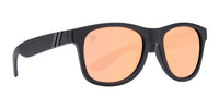 Salty Beach Sunglasses - Floating Sunglasses with Gold Polarized Lenses & Matte Black Frames Sunglasses | $48 US | Blenders Eyewear