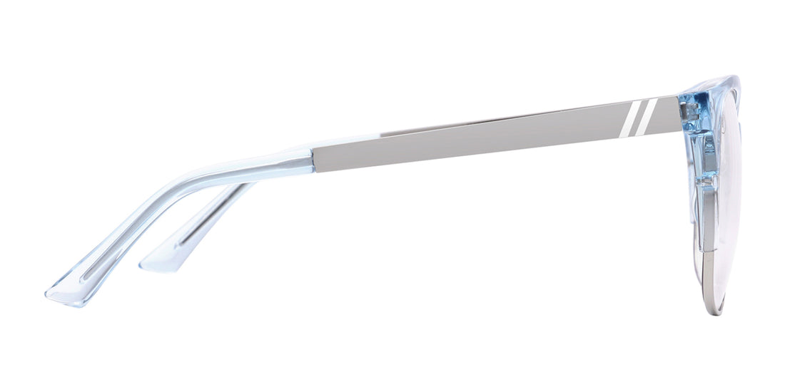 Sky Mistress Blue Light Glasses Gloss Periwinkle Cat Eye Frame