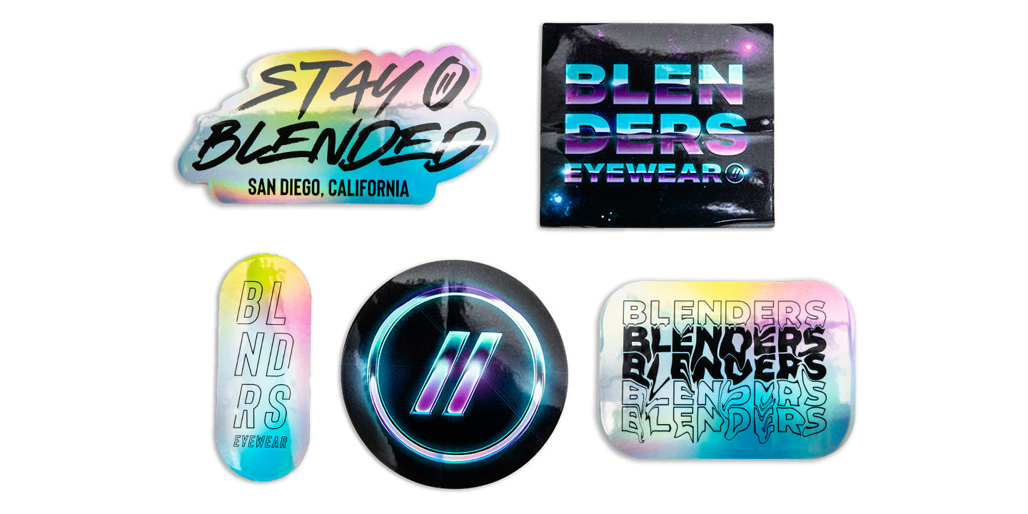 Holographic Sticker Pack - Blenders Assorted Holographic Stick Pack