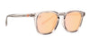 Sweet Diva Polarized Sunglasses - Champagne Mirror Lens & Gloss Crystal Grey Frame Sunglasses | $48 US | Blenders Eyewear