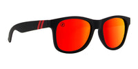 The Show X2 Polarized Round Sunglasses - Red Mirror Lens & Matte Black Frame Sunglasses | $48 US | Blenders Eyewear