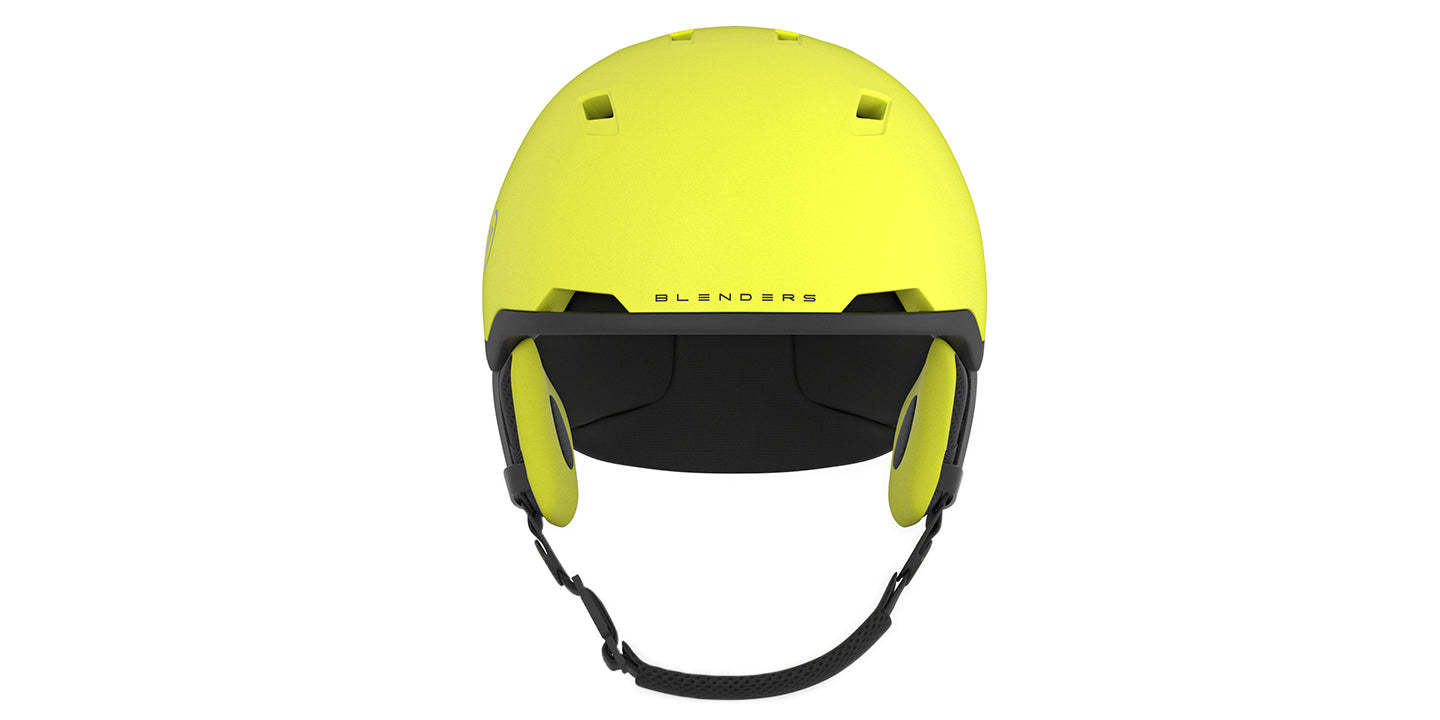 Dome MIPS Helmet | Electric Yellow Snow Helmet - Protective Bluetooth Ski & Snowboard Helmet Snow Helmet | $125 US | Blenders Eyewear