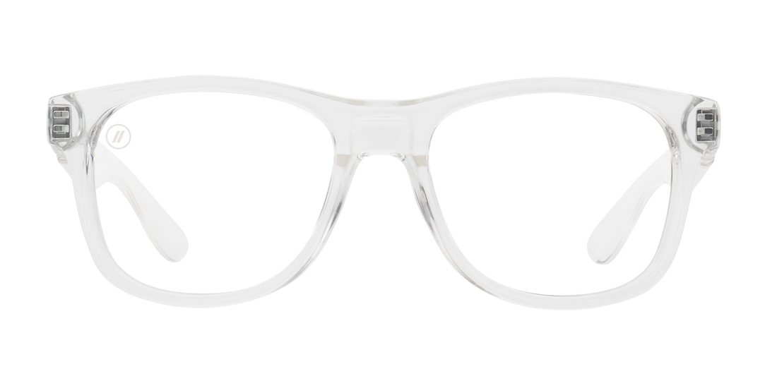 Ice Palace Blue Light Glasses Classic Round Crystal Clear Blue Light