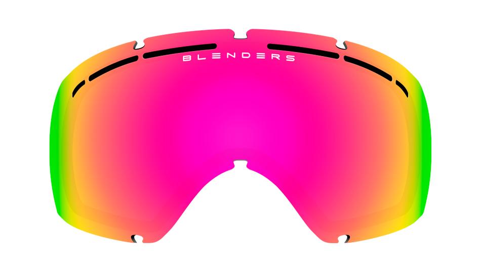 Polar Pink Snow Lens Framed Lens for Ski & Snowboard Goggles