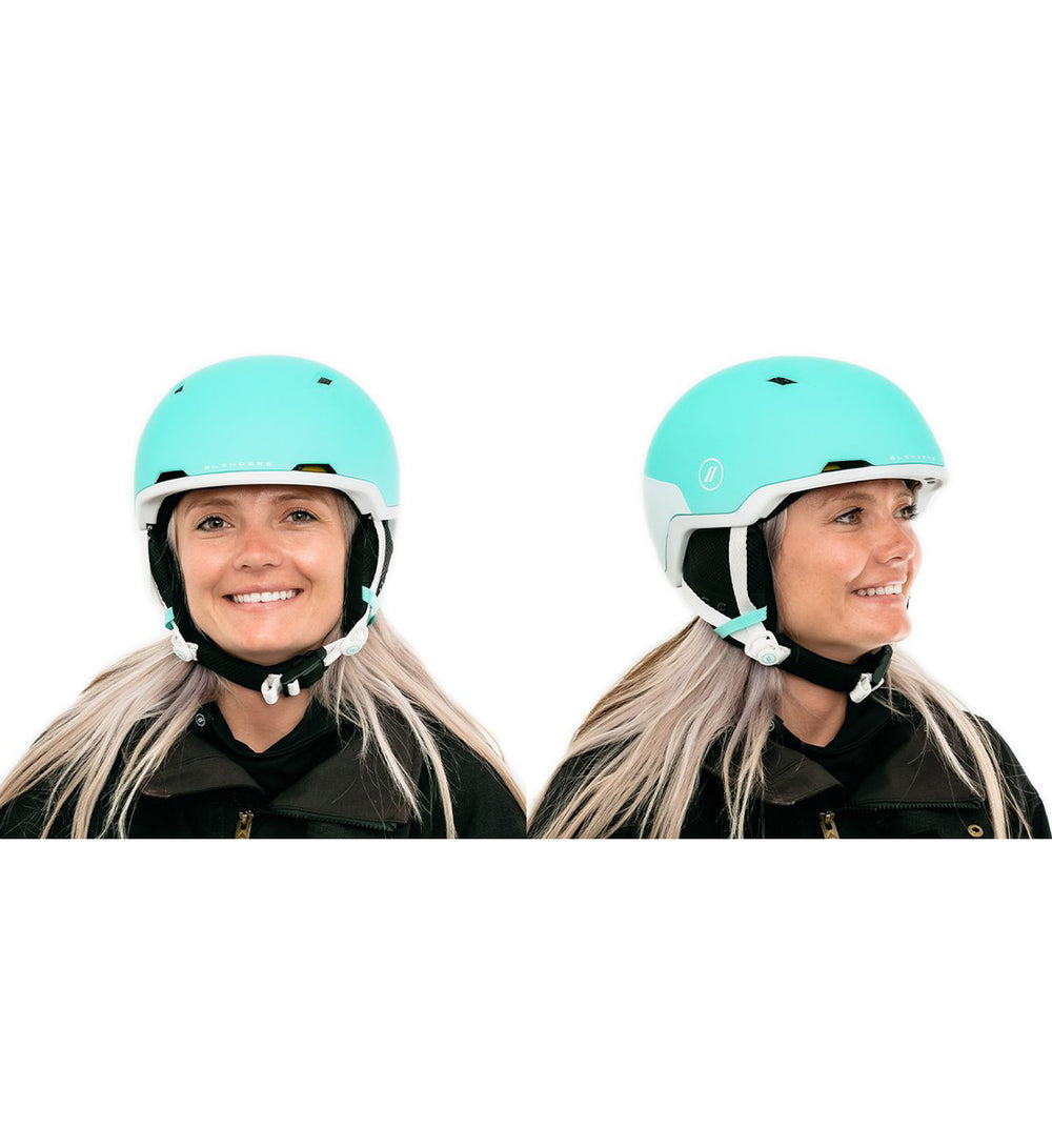 blender snowboard helmet Dome MIPS Helmet - Bright Blue Bluetooth Ski & Snowboard Helmet